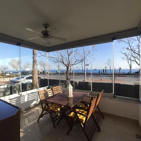 Sea & Sunset View Flat With Garden In Lara Antalya Apartamento